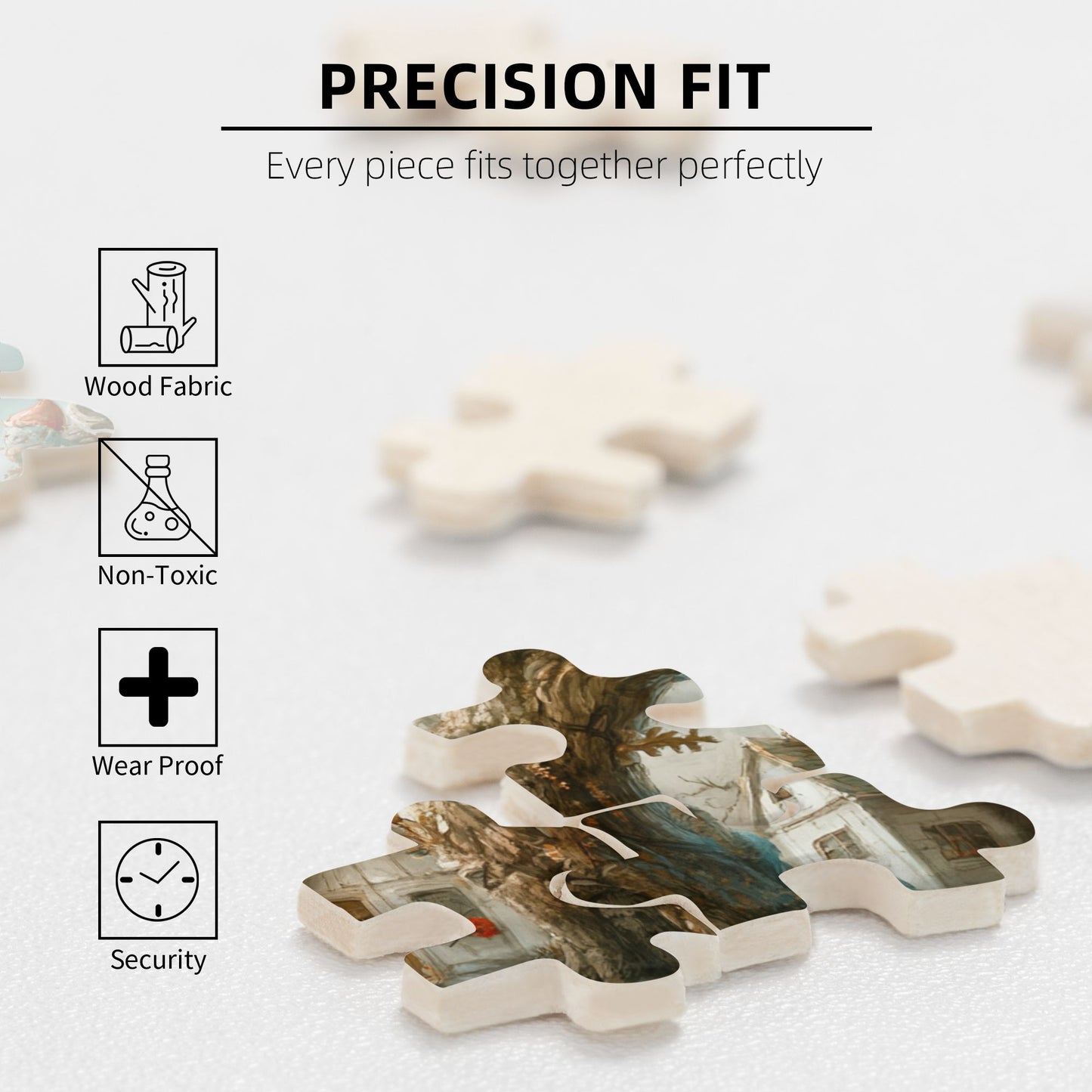 Fairytale Treehouse Jigsaw Puzzle - 500-Piece Creative Artistic Puzzle